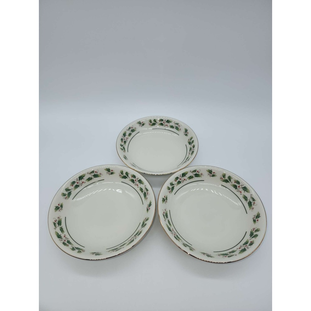 Potter Smith Fruit Bowls Set of 3 Ivory China